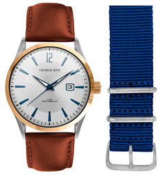 fashion наручные мужские часы George Kini GK.41.1.1SY.1BU.1.3.0. Коллекция Gents Collection