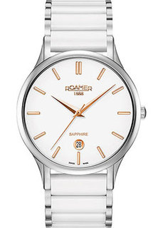 Швейцарские наручные мужские часы Roamer 657.833.40.25.60. Коллекция Classic Line