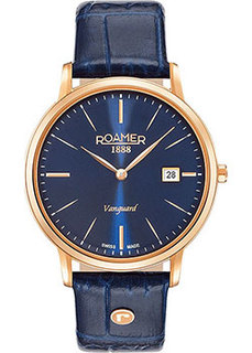 Швейцарские наручные мужские часы Roamer 979.809.49.45.09. Коллекция Vanguard