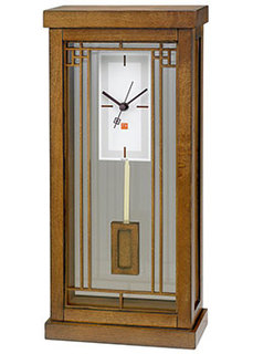 Настольные часы Bulova B1852. Коллекция Frank Lloyd Wright