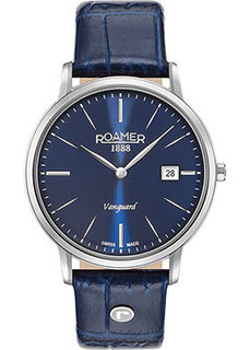 Швейцарские наручные мужские часы Roamer 979.809.41.45.09. Коллекция Vanguard