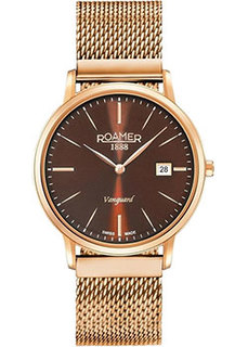 Швейцарские наручные мужские часы Roamer 979.809.49.65.90. Коллекция Vanguard