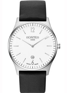 Швейцарские наручные мужские часы Roamer 650.810.41.15.05. Коллекция Elements