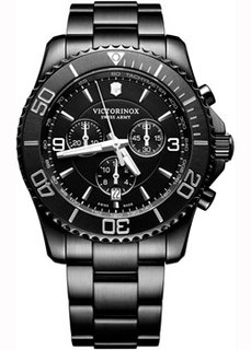 Швейцарские наручные мужские часы Victorinox Swiss Army 241797. Коллекция Maverick Chrono