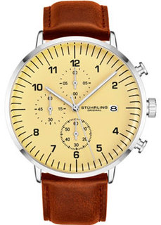 мужские часы Stuhrling Original 3911L.3. Коллекция Monaco