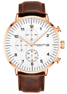 мужские часы Stuhrling Original 3911L.4. Коллекция Monaco
