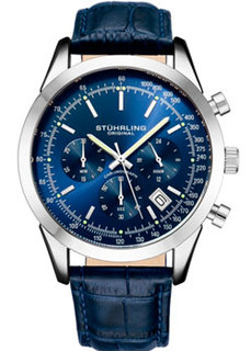 мужские часы Stuhrling Original 3975L.2. Коллекция Aquadiver