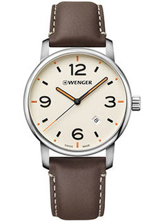 Швейцарские наручные мужские часы Wenger 01.1741.133. Коллекция Urban Metropolitan
