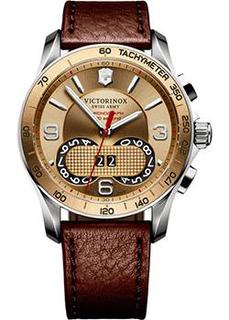 Швейцарские наручные мужские часы Victorinox Swiss Army 241617. Коллекция Chrono Classic