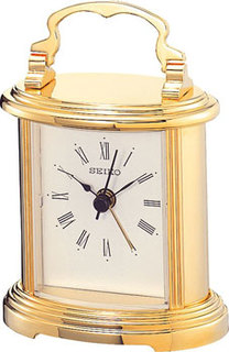 Настольные часы Seiko Clock QHE109GN. Коллекция Интерьерные часы