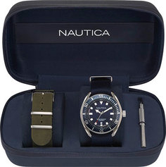 Швейцарские наручные мужские часы Nautica NAPPRF009. Коллекция Battery Park