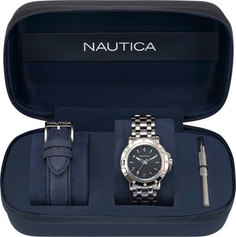 Швейцарские наручные женские часы Nautica NAPPRH010. Коллекция Porthole