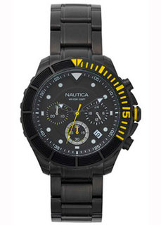 Швейцарские наручные мужские часы Nautica NAPPTR006. Коллекция Chrono