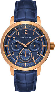 Швейцарские наручные мужские часы Nautica NAD15523G. Коллекция Multifunction