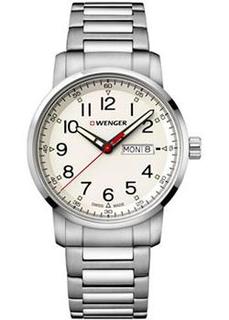 Швейцарские наручные мужские часы Wenger 01.1541.108. Коллекция Attitude