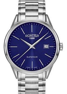 Швейцарские наручные мужские часы Roamer 508.833.41.45.50. Коллекция Superior