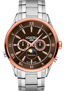 Швейцарские наручные мужские часы Roamer 508.821.47.63.50. Коллекция Superior