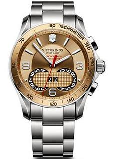 Швейцарские наручные мужские часы Victorinox Swiss Army 241619. Коллекция Chrono Classic