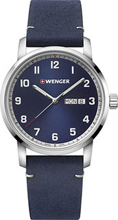 Швейцарские наручные мужские часы Wenger 01.1541.115. Коллекция Attitude Heritage