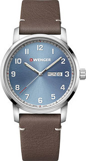 Швейцарские наручные мужские часы Wenger 01.1541.118. Коллекция Attitude Heritage