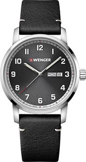 Швейцарские наручные мужские часы Wenger 01.1541.116. Коллекция Attitude Heritage