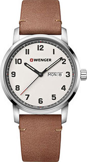 Швейцарские наручные мужские часы Wenger 01.1541.117. Коллекция Attitude Heritage