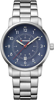 Швейцарские наручные мужские часы Wenger 01.1641.118. Коллекция Avenue