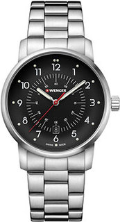 Швейцарские наручные мужские часы Wenger 01.1641.116. Коллекция Avenue