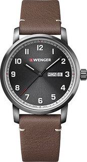 Швейцарские наручные мужские часы Wenger 01.1541.122. Коллекция Attitude Heritage