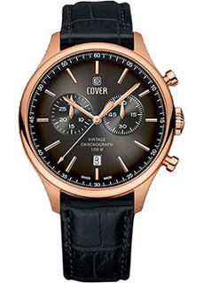 Швейцарские наручные мужские часы Cover CO192.06. Коллекция Chapman Chronograph