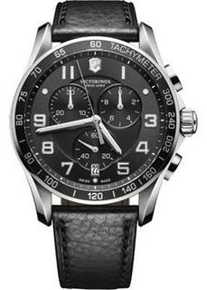 Швейцарские наручные мужские часы Victorinox Swiss Army 241651. Коллекция Chrono Classic