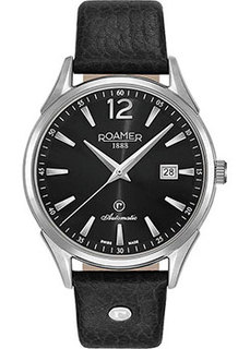 Швейцарские наручные мужские часы Roamer 550.660.41.55.05. Коллекция Swiss Matic