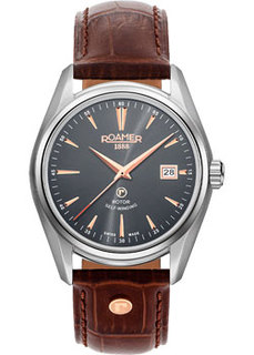Швейцарские наручные мужские часы Roamer 210.633.41.05.02. Коллекция Searock