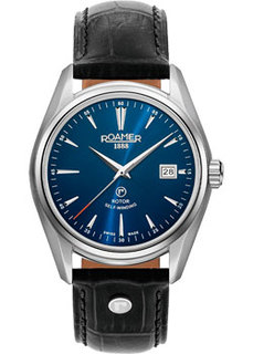 Швейцарские наручные мужские часы Roamer 210.633.41.45.02. Коллекция Searock