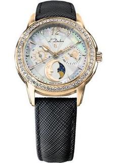 Швейцарские наручные женские часы L Duchen D737.21.33. Коллекция La Celeste