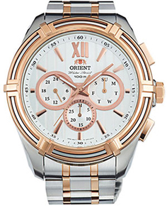 Японские наручные мужские часы Orient UZ01001W. Коллекция Sporty Quartz
