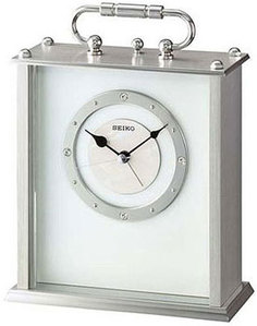 Настольные часы Seiko Clock QHE065SN. Коллекция Интерьерные часы