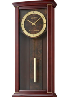 Настенные часы Seiko Clock QXH067BN. Коллекция Настенные часы