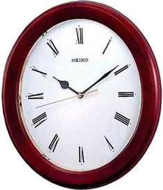 Настенные часы Seiko Clock QXA147BN. Коллекция Настенные часы