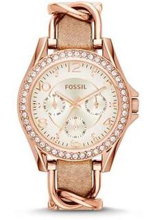 fashion наручные женские часы Fossil ES3466. Коллекция Riley