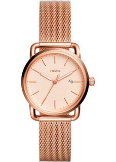 fashion наручные женские часы Fossil ES4333. Коллекция The Commuter