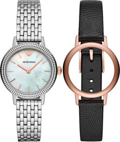 fashion наручные женские часы Emporio armani AR80020. Коллекция Dress Watch Gift Set
