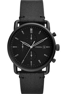 fashion наручные мужские часы Fossil FS5504. Коллекция The Commuter