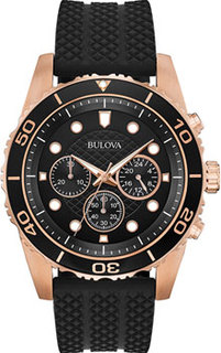 Японские наручные мужские часы Bulova 98A192. Коллекция Sports