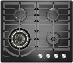Газовая варочная панель Midea MG696VGB (черный)