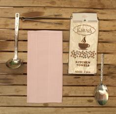 Салфетки Karna MEDLEY вафельные 40x60 см 1/2 (розовый)