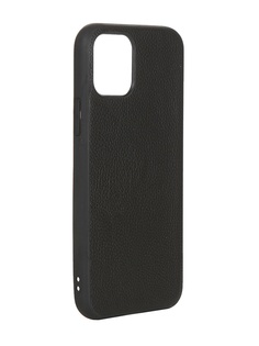 Чехол LuxCase для APPLE iPhone 11 Pro Кожа+TPU Black 66006