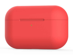 Чехол Zibelino для APPLE AirPods Pro Silicon Case Red ZCCWC-AIR-PRO-RED