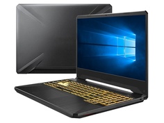 Ноутбук ASUS TUF FX505DT-AL071T Black 90NR02D1-M07150 (AMD Ryzen 7 3750H 2.3 GHz/8192Mb/512Gb SSD/nVidia GeForce GTX 1650 4096Mb/Wi-Fi/Bluetooth/Cam/15.6/1920x1080/Windows 10 Home 64-bit)