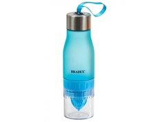 Бутылка Bradex 600ml Light Blue SF 0521 с соковыжималкой